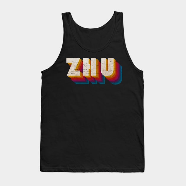 retro vintage ZHU Tank Top by TulenTelan